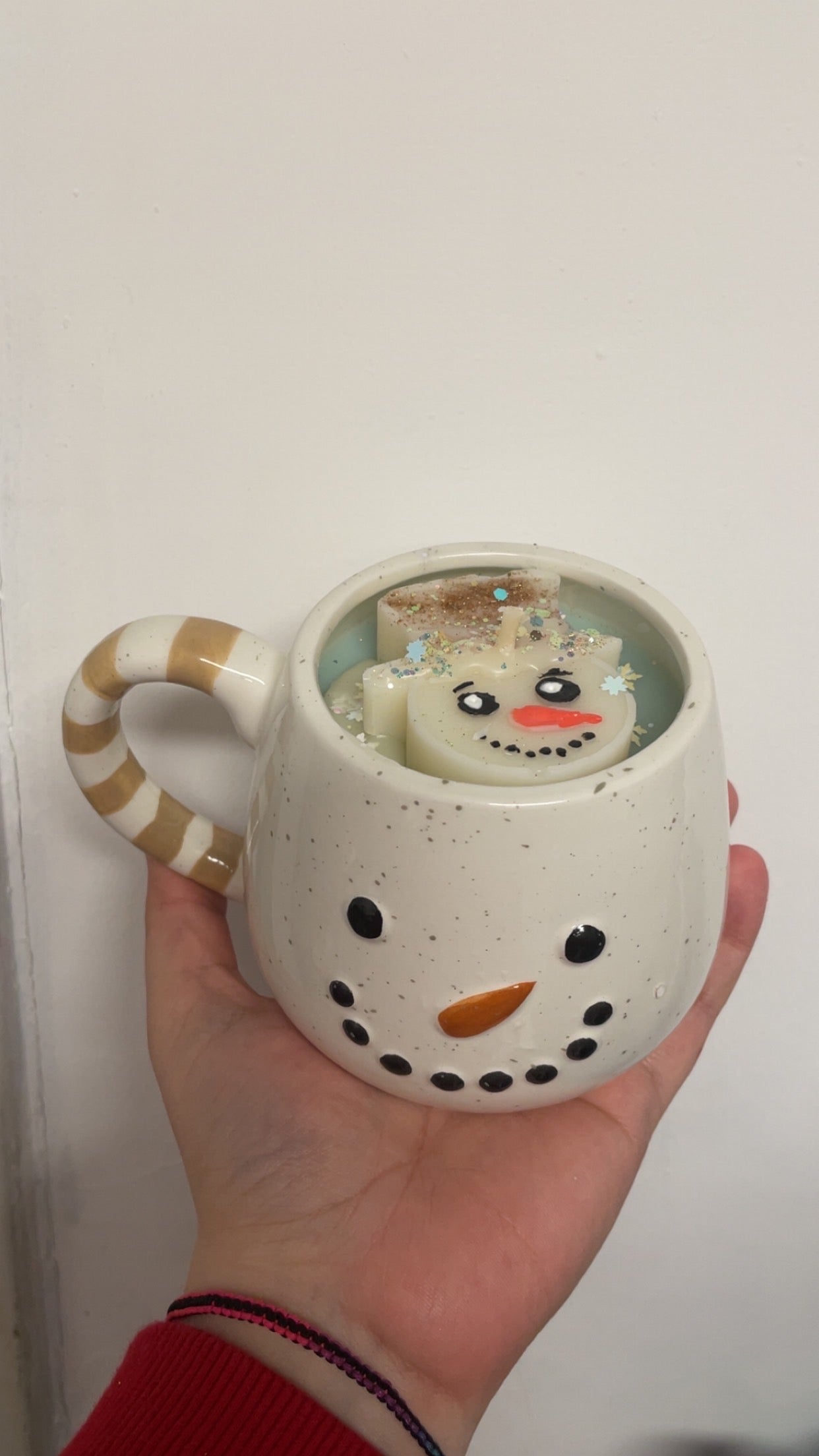 Mug le bonhomme de neige de Noël - senteur perce neige