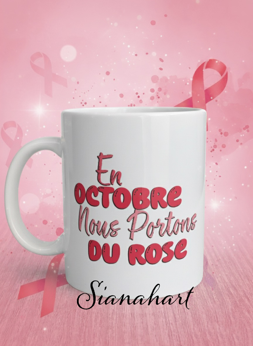 Mug 🌸 Octobre Rose 🌸