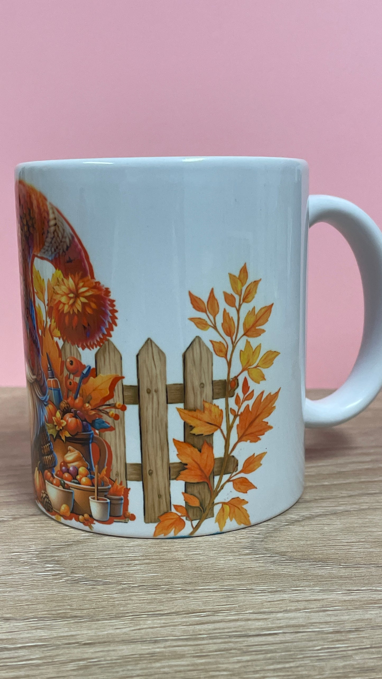 Mug Gnome cosy d’automne.