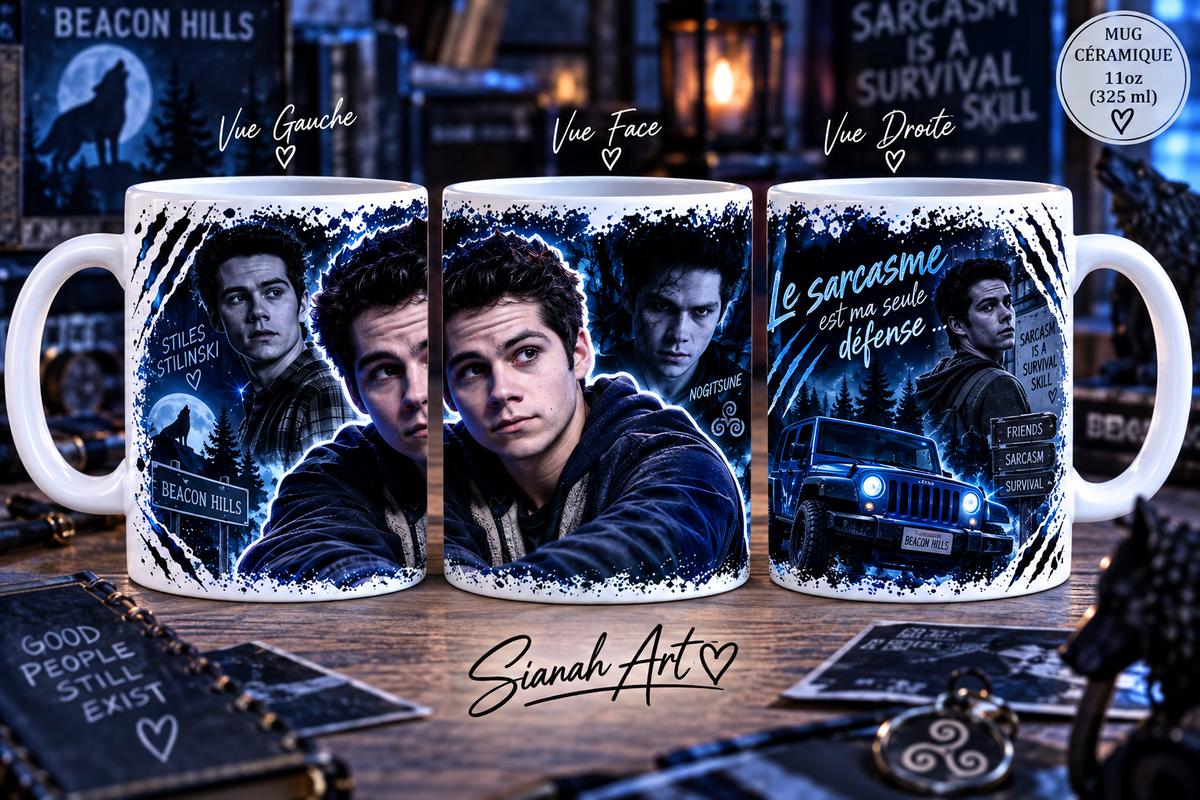 Mug Stiles stilinski - Teen wolf