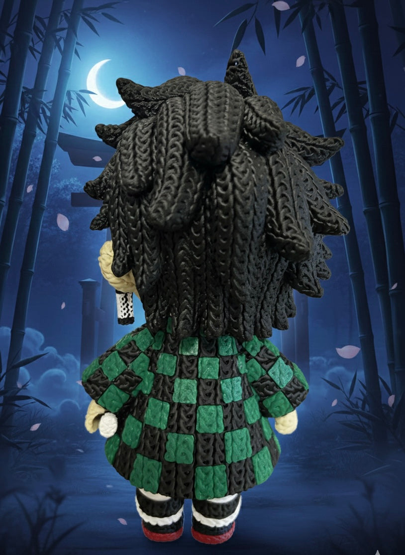 Figurine Tanjiro "Souffle du Crochet" – 3D