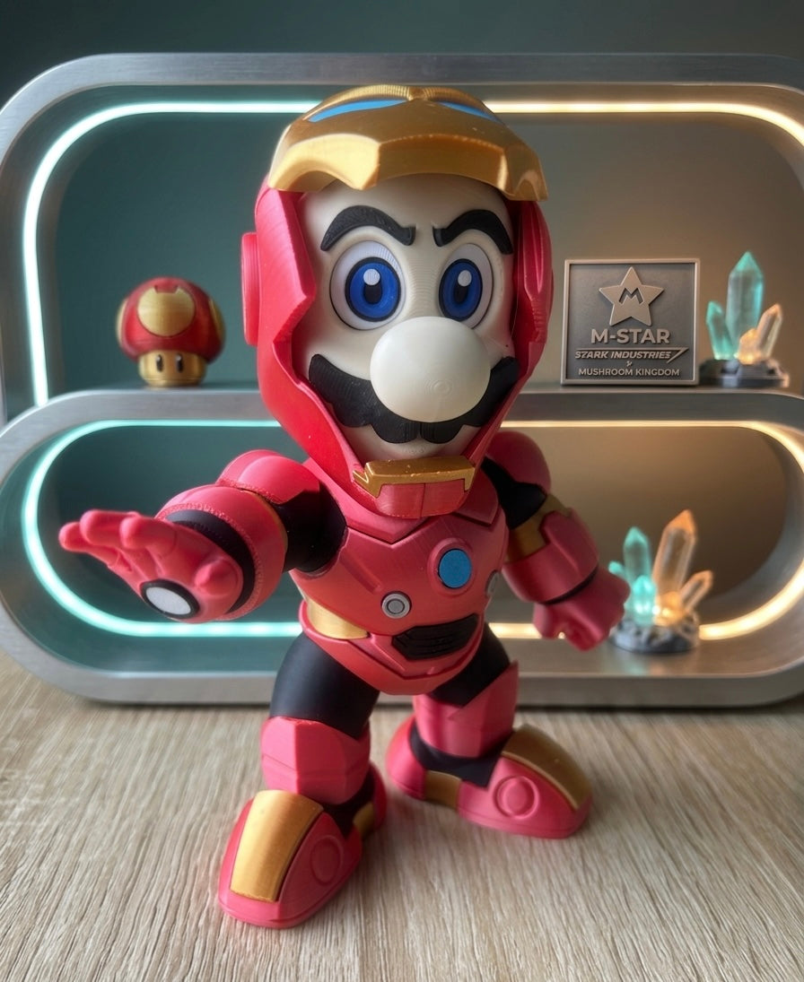 Mario Iron Man