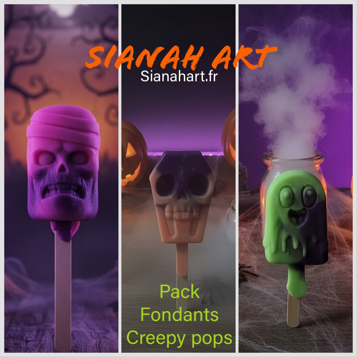 Creepy pops - Lot 3 terreurs.