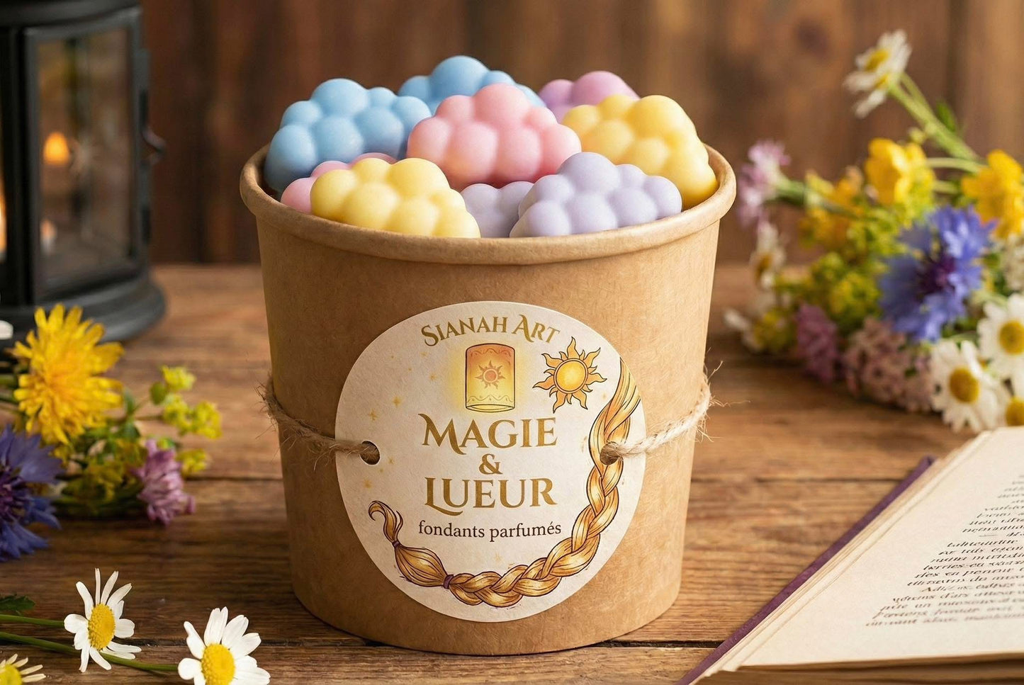 Pot Éclat de fondants - Cassis frésia.