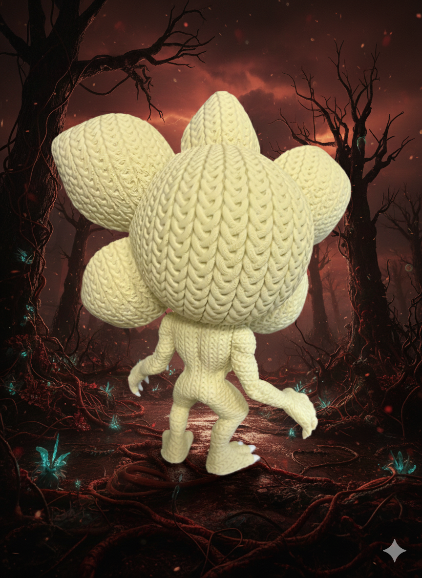 Figurine Demogorgon "Amigurumi Style" – 3D