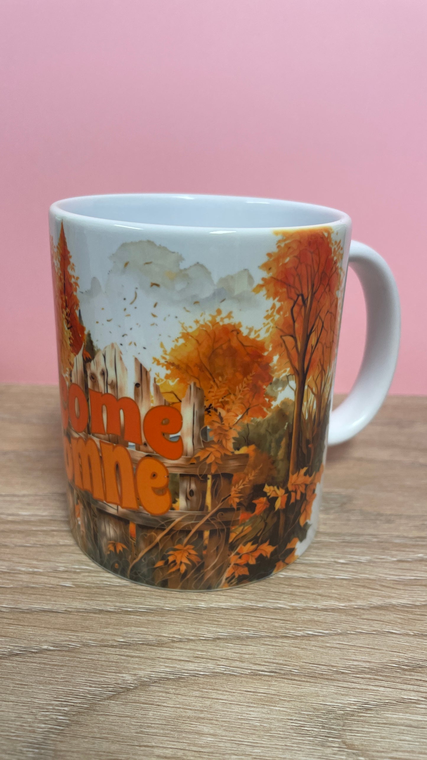 Mug Welcome Automne
