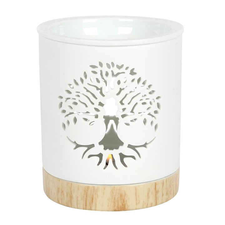 🌳 Brûle-parfum Arbre de Vie en céramique