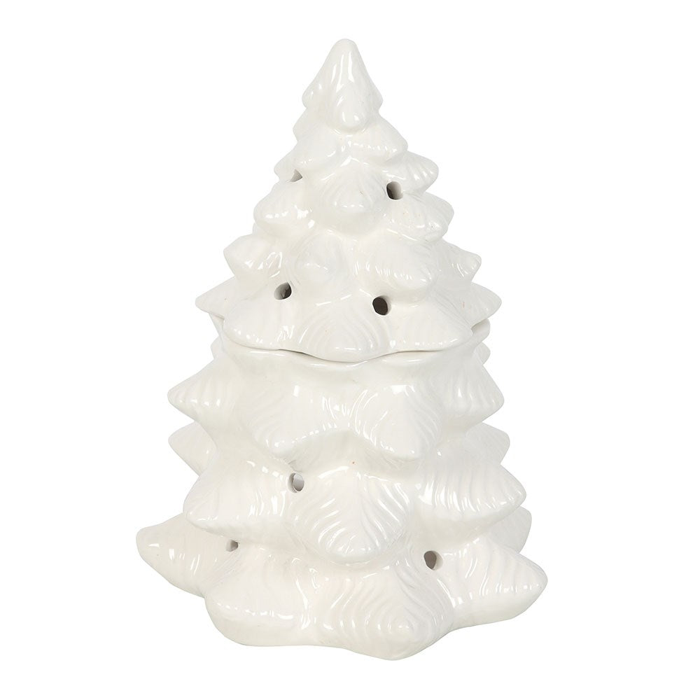 🎄 Brûle-parfum Sapin de Noël en céramique