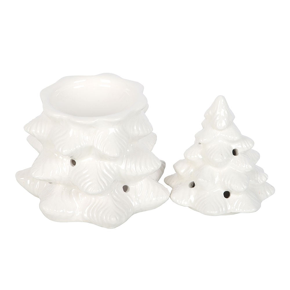 🎄 Brûle-parfum Sapin de Noël en céramique