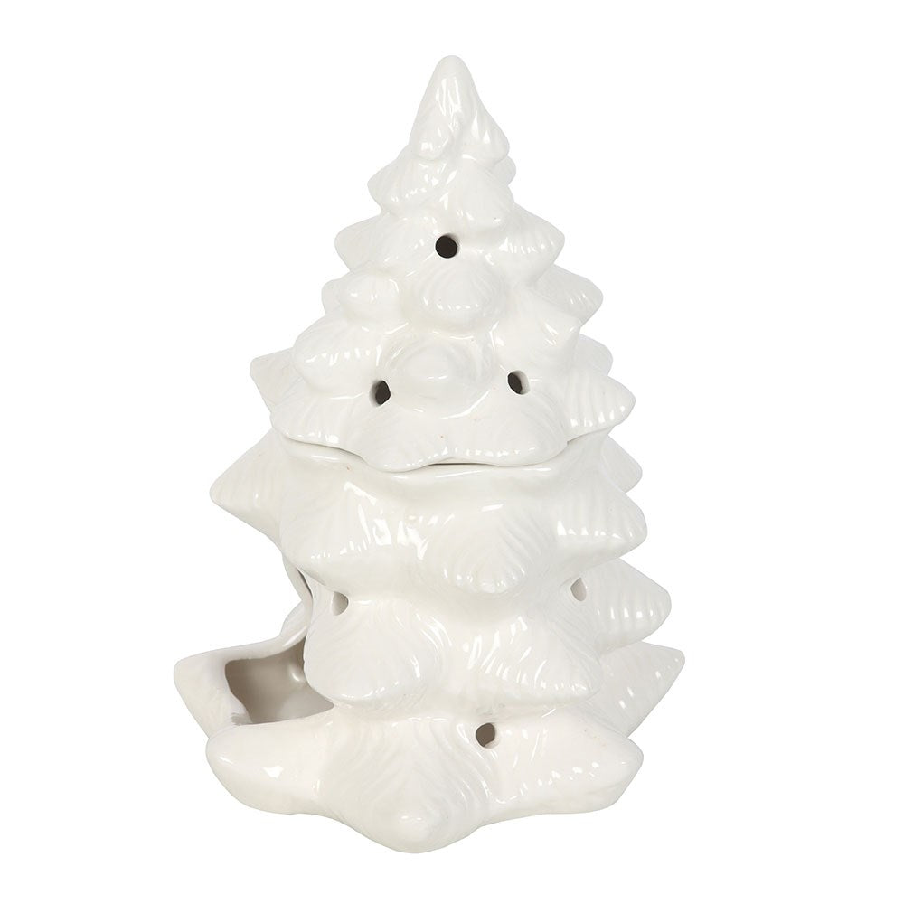 🎄 Brûle-parfum Sapin de Noël en céramique
