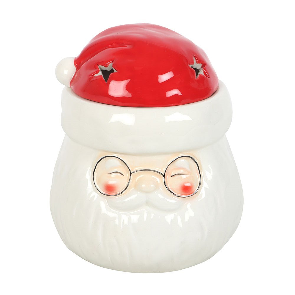 🎅 Brûle-parfum Père Noël en céramique