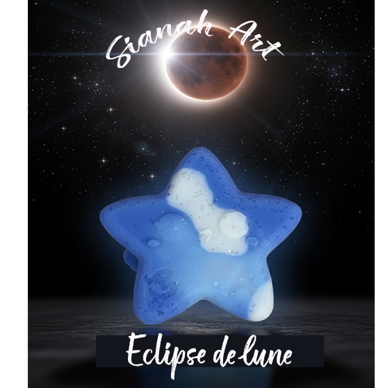 Fondant parfumé p'tite étoile - Eclipse de Lune