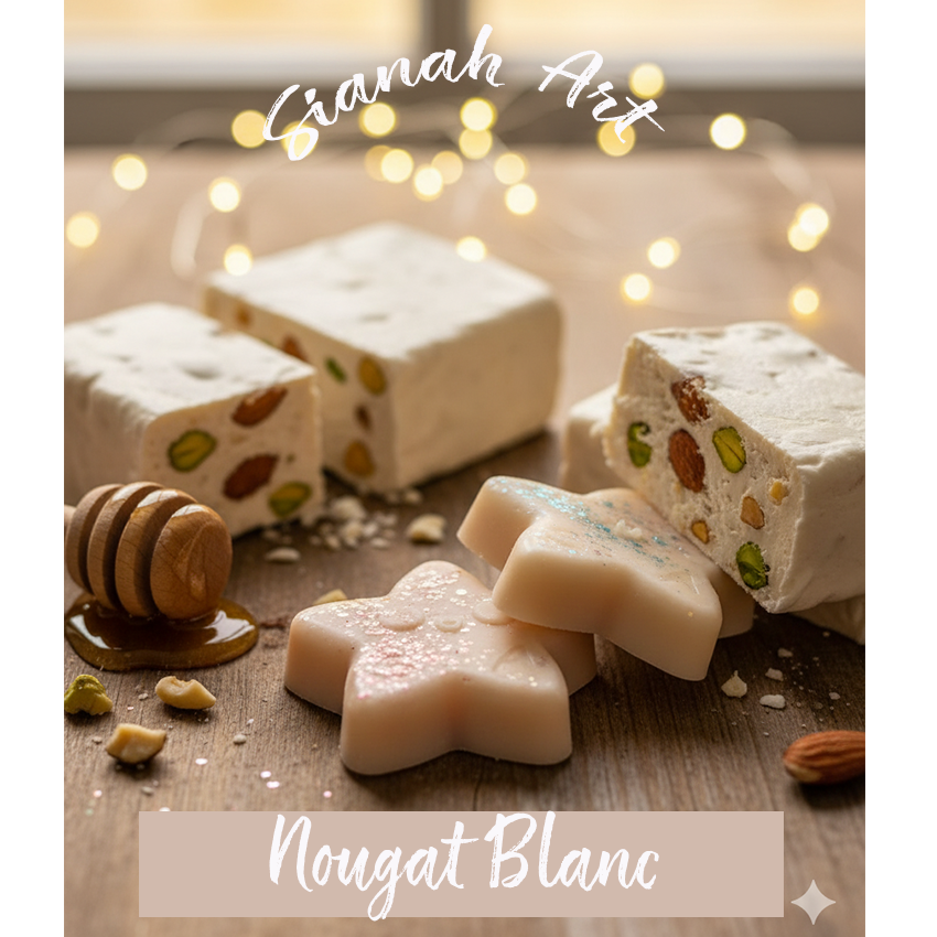 Fondant parfumé p'tite étoile - Nougat Blanc