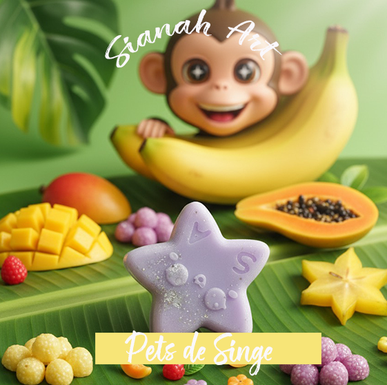 ⭐ Fondant parfumé P’tite Étoile – Pets de Singe