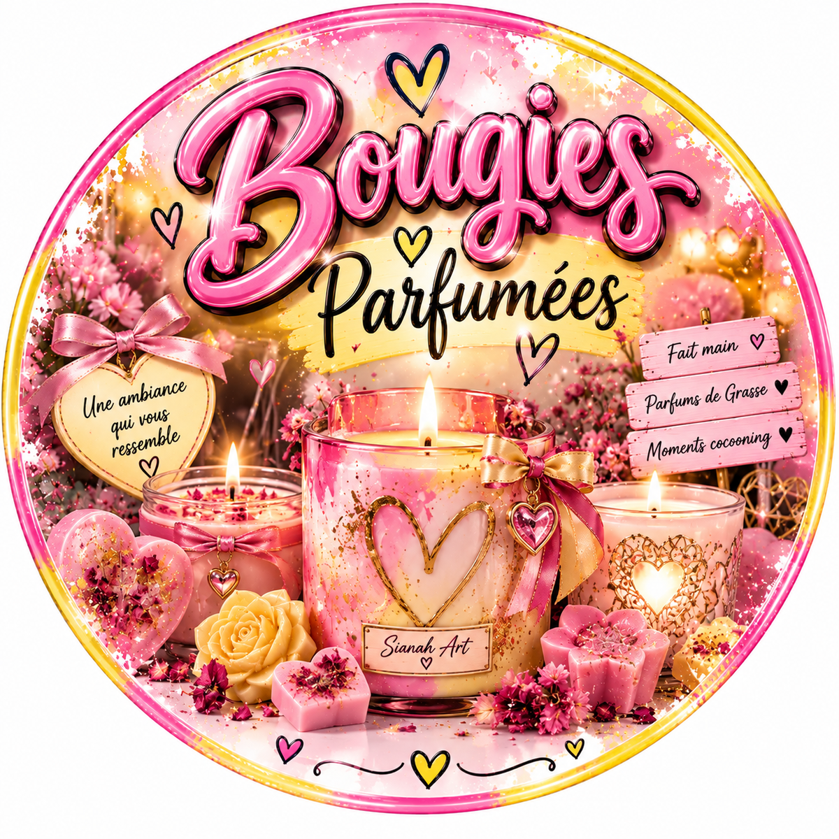 Bougies parfumées