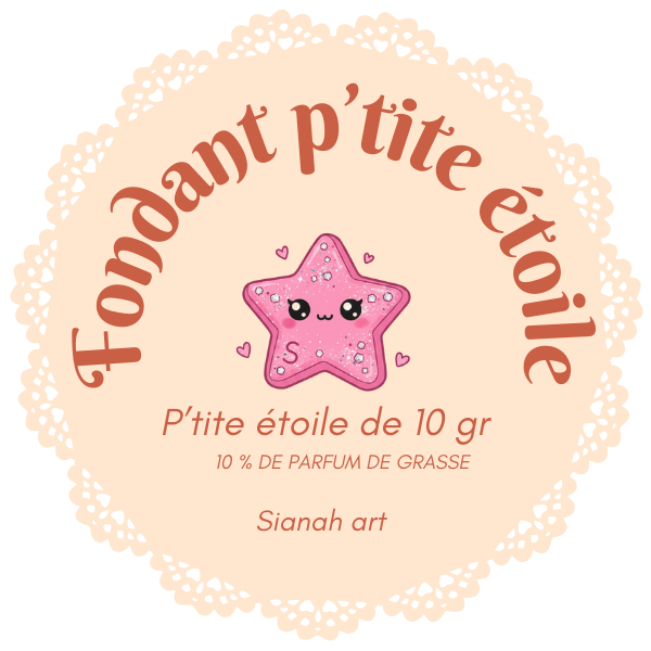 Fondant p'tite etoile