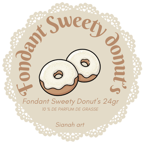 Fondant Sweety donut"s