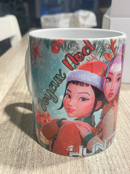 Mug kpop démon hunters version Noël !