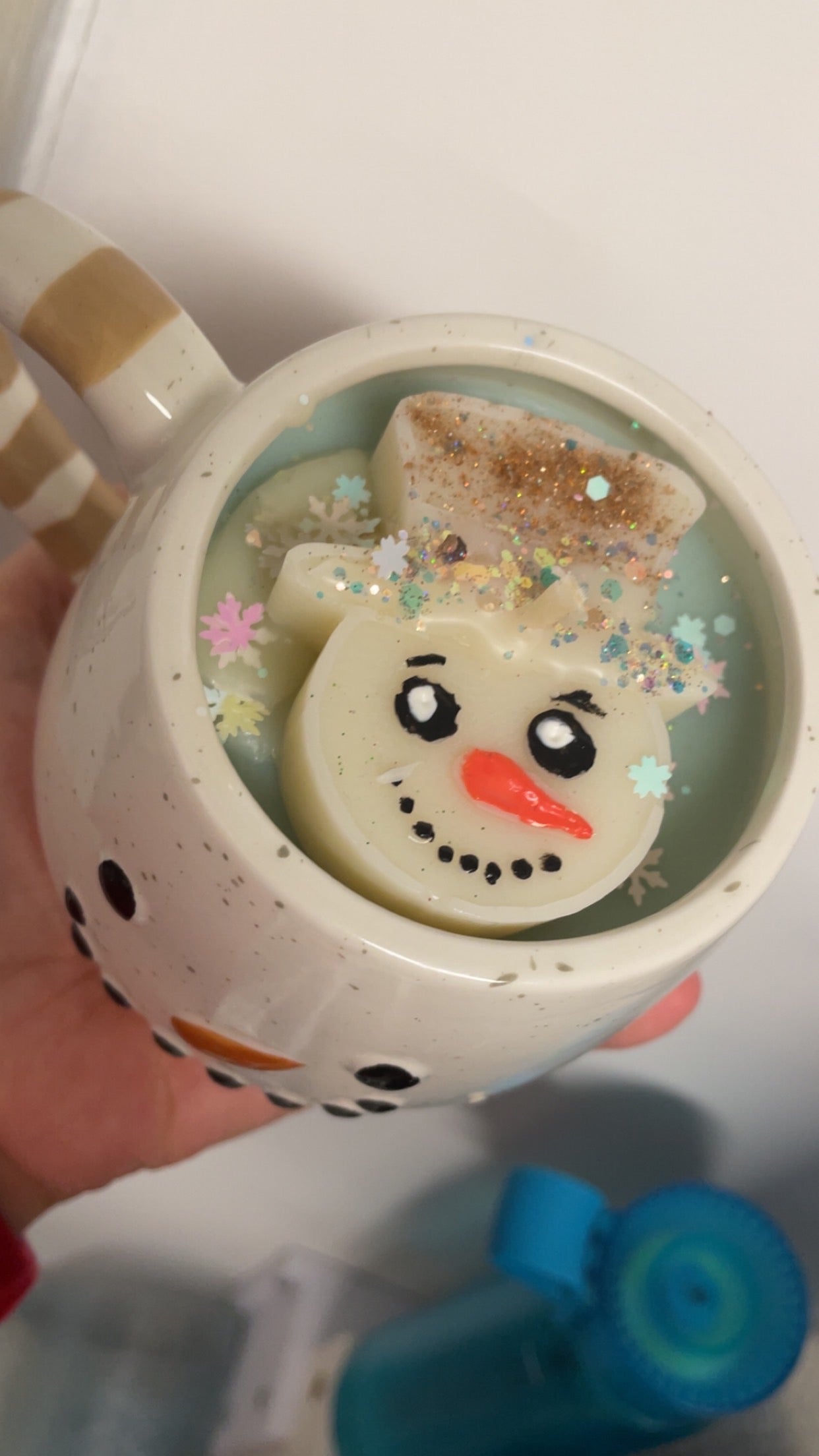 Mug le bonhomme de neige de Noël - senteur perce neige