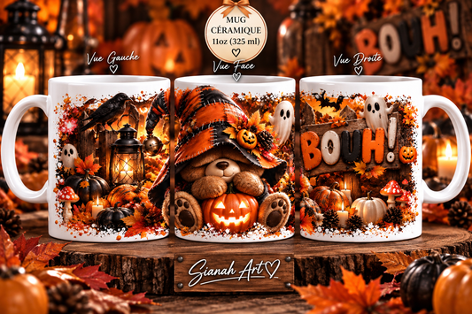 Mug - Gnome ourson Halloween 🎃
