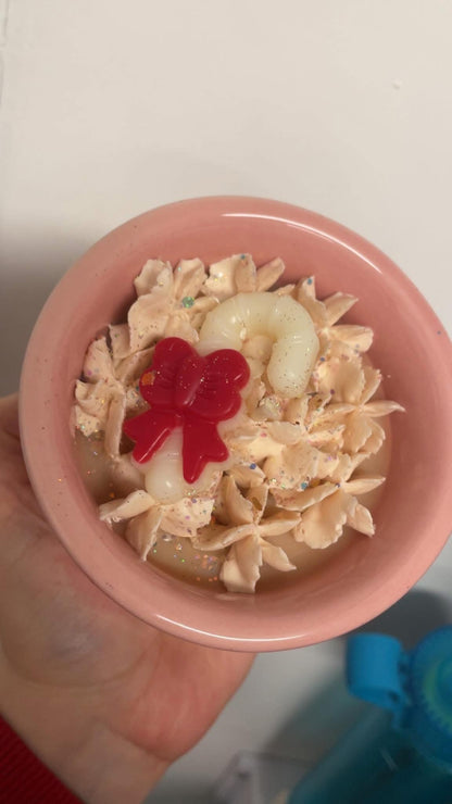 Mug délice de Noël - macaron vanille