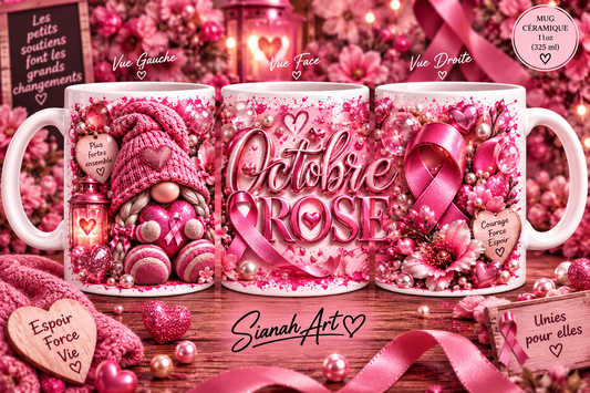 Mug Octobre rose 2026