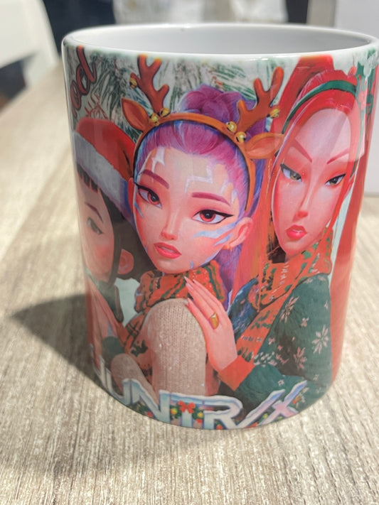 Mug kpop démon hunters version Noël !
