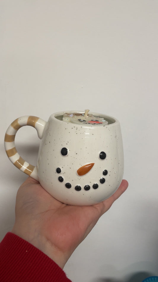 Mug le bonhomme de neige de Noël - senteur perce neige