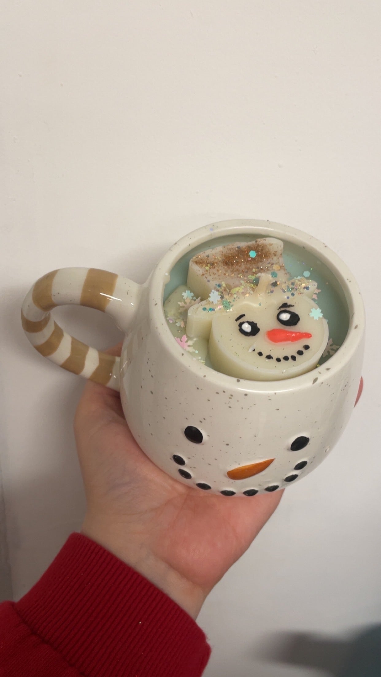 Mug le bonhomme de neige de Noël - senteur perce neige