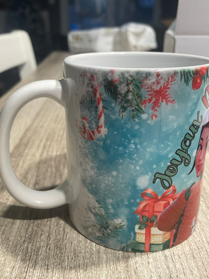 Mug kpop démon hunters version Noël !