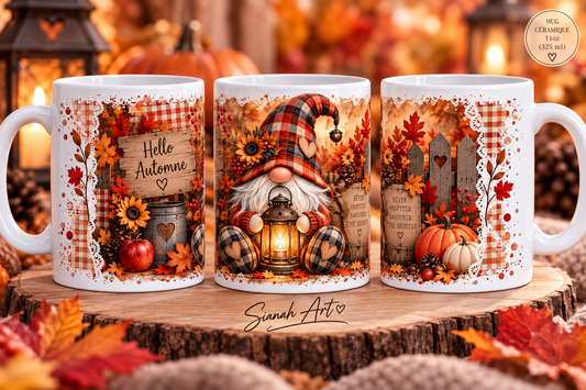Mug Gnome - Automne