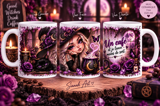 Mug Witch - Café sort