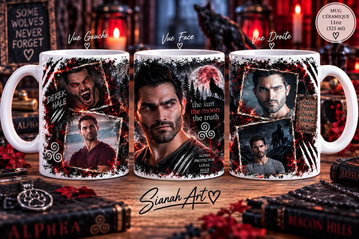 Mug Derek Hales - Teen wolf
