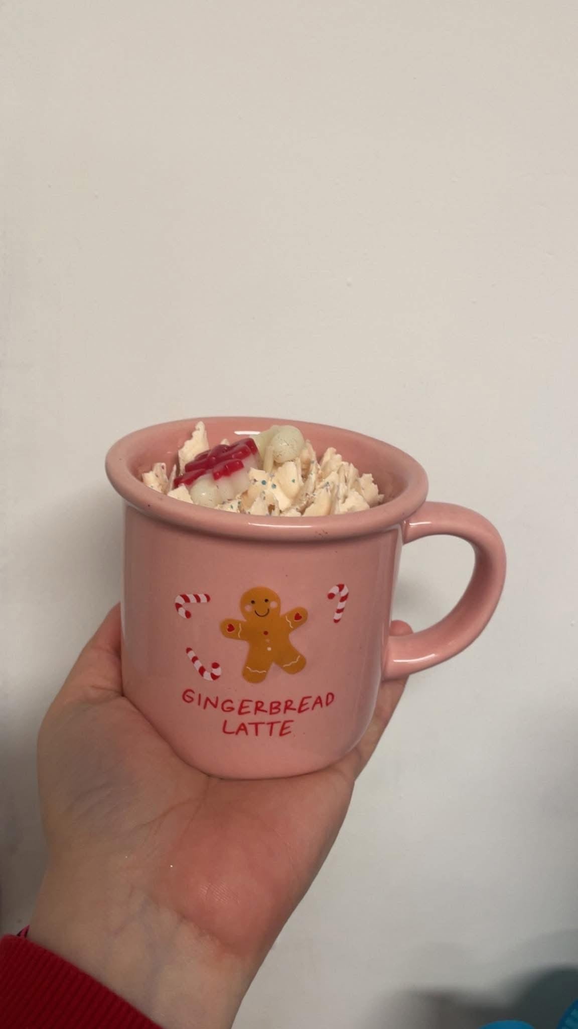 Mug délice de Noël - macaron vanille