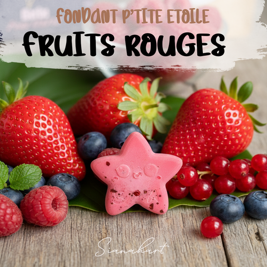 🍓 Fondants P’tites Étoiles Fruits Rouges