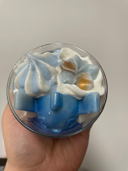 Bougie Stitch - Monoï rosé