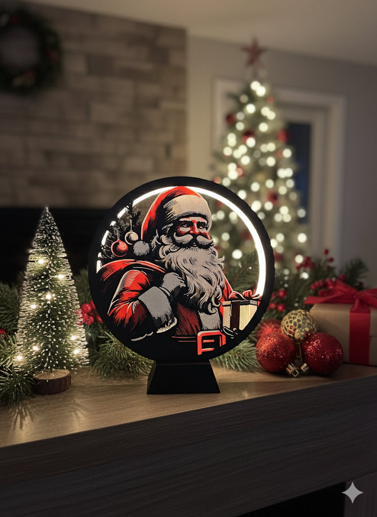 Lampe Père Noël