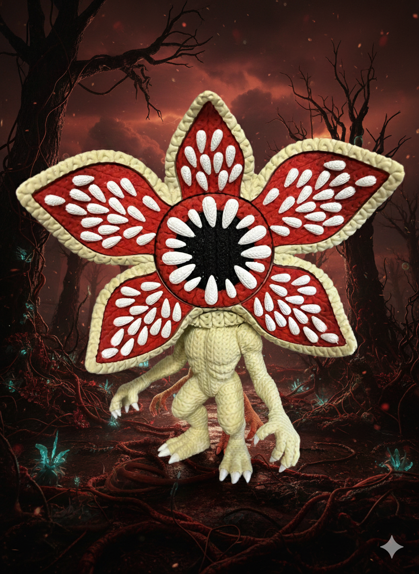 Figurine Demogorgon "Amigurumi Style" – 3D