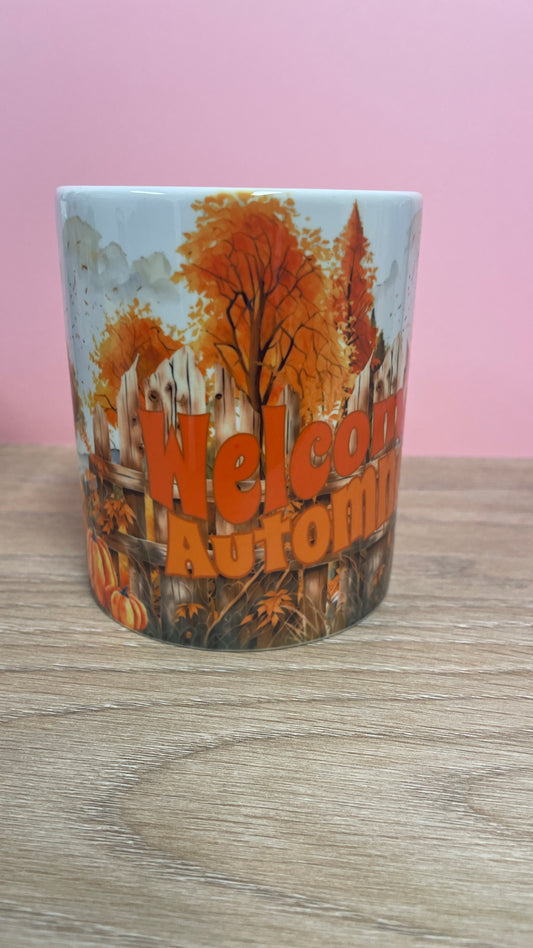 Mug Welcome Automne