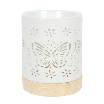 🦋 Brûle-parfum Papillon en céramique