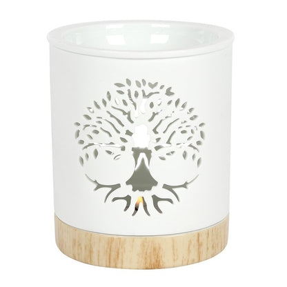 🌳 Brûle-parfum Arbre de Vie en céramique