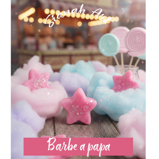Fondant parfumé p’tite étoile - Barbe à papa.