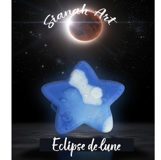 Fondant parfumé p'tite étoile - Eclipse de Lune