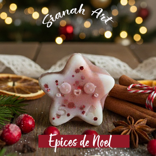 Fondant parfumé P’tite Étoile – Épices de Noël