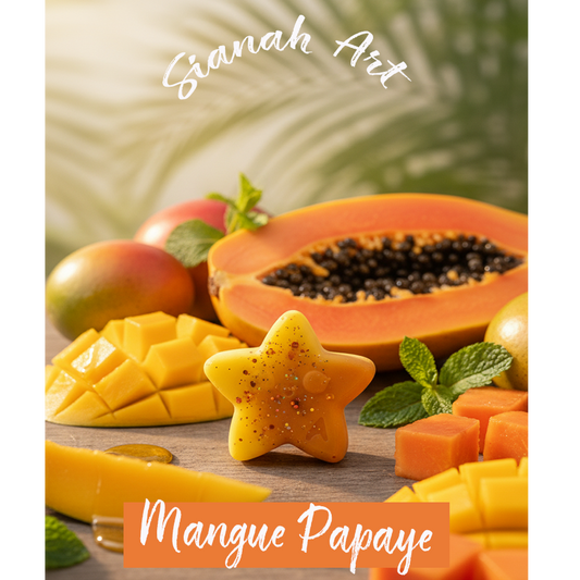 Fondant parfumé p'tite étoile - Mangue papaye