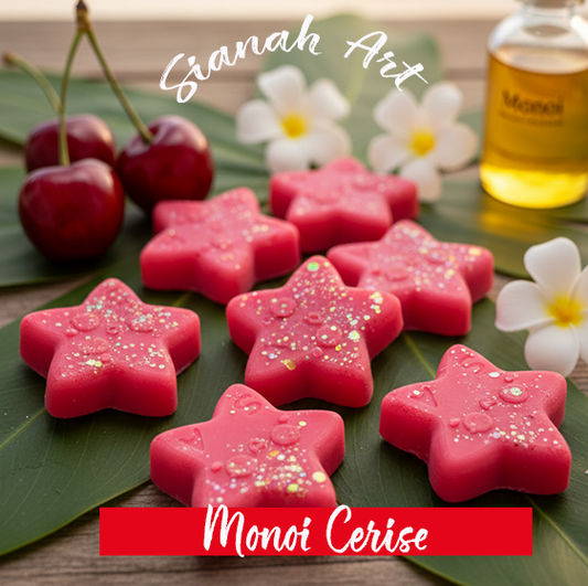 Fondant parfumé p'tite étoile - Monoi cerise
