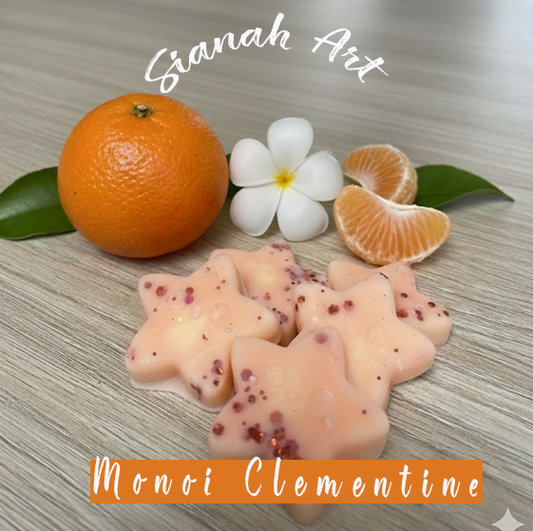 Fondant parfumé p'tite étoile - Monoi clementine