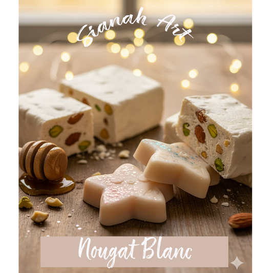 Fondant parfumé p'tite étoile - Nougat Blanc