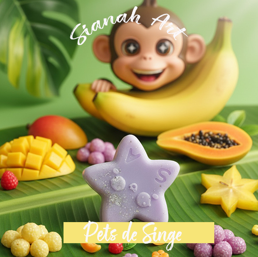 ⭐ Fondant parfumé P’tite Étoile – Pets de Singe