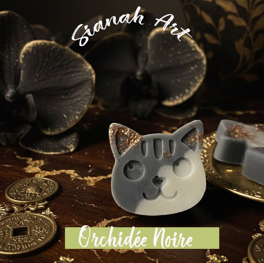 Fondant parfumé Chat-rmand - Orchidée Noire